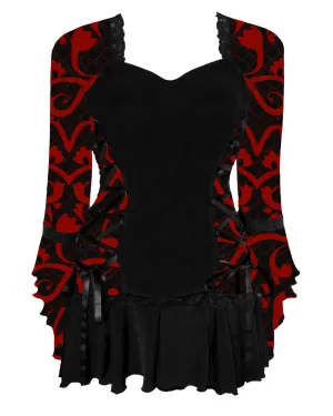 Bolero Top in Femme Fatale