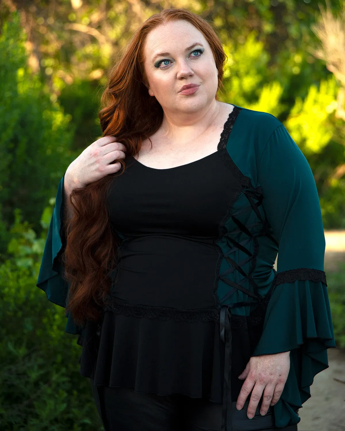 Bolero Top in Walnut