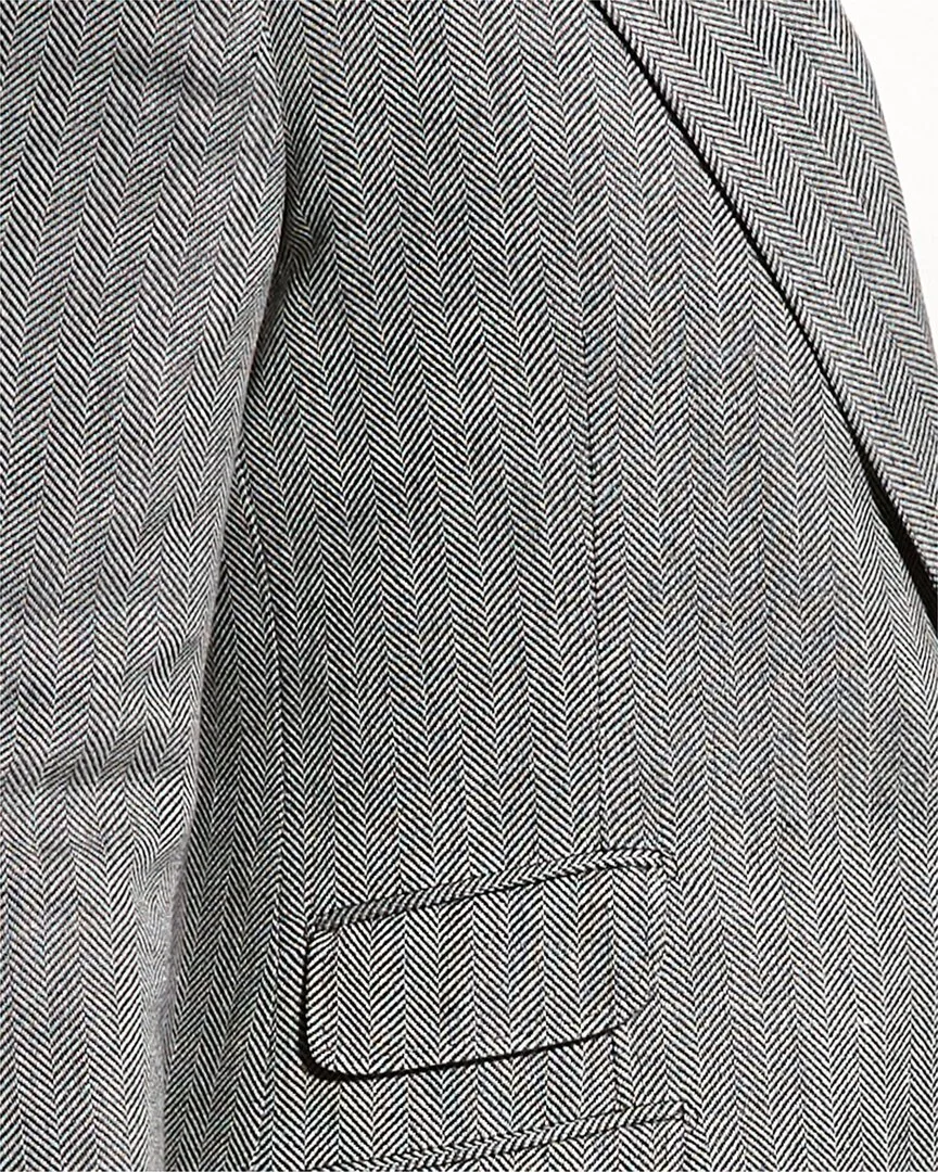 Brunello Cucinelli Wool & Linen-Blend Jacket