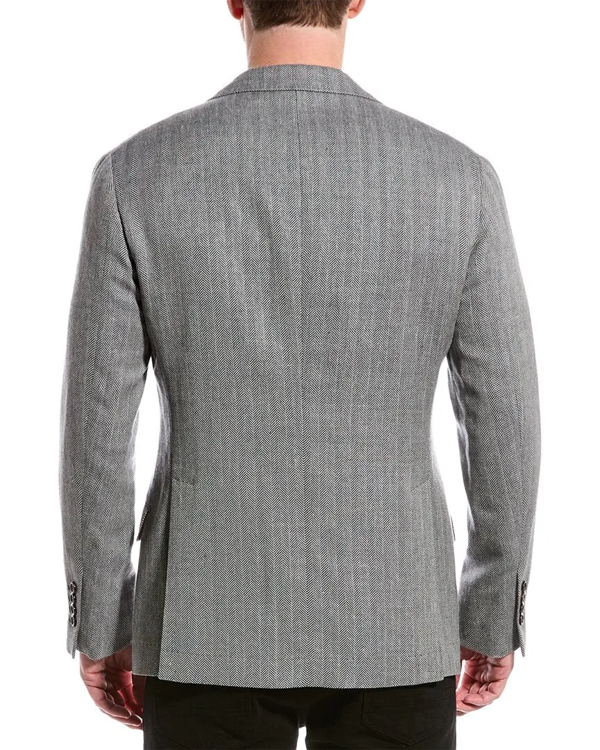 Brunello Cucinelli Wool & Linen-Blend Jacket
