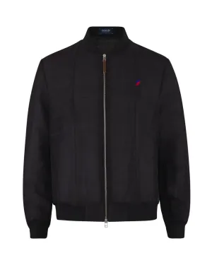 Catalino Barong Jacket in Piña Shifu, black