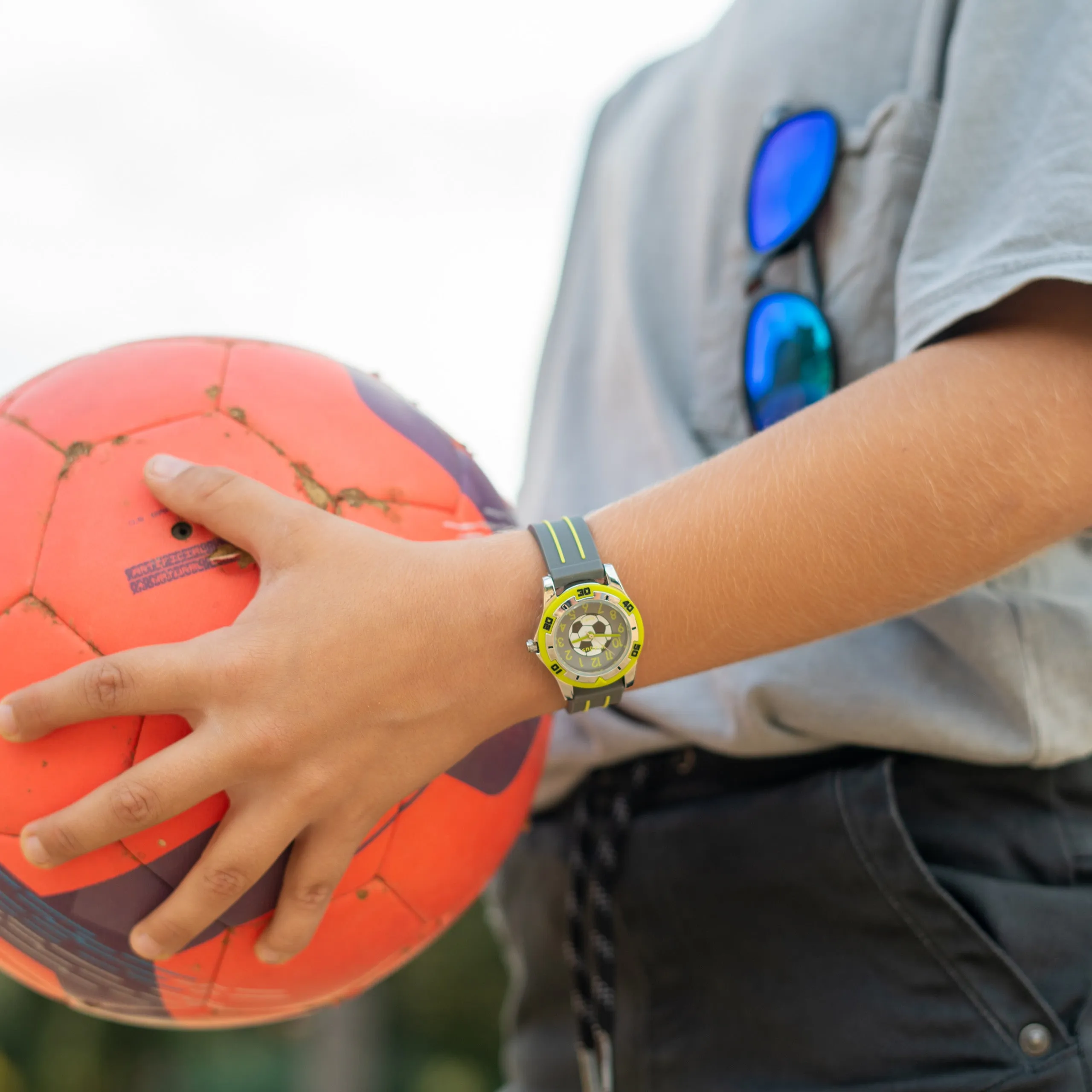 Football Sporty - Soft Band Watch