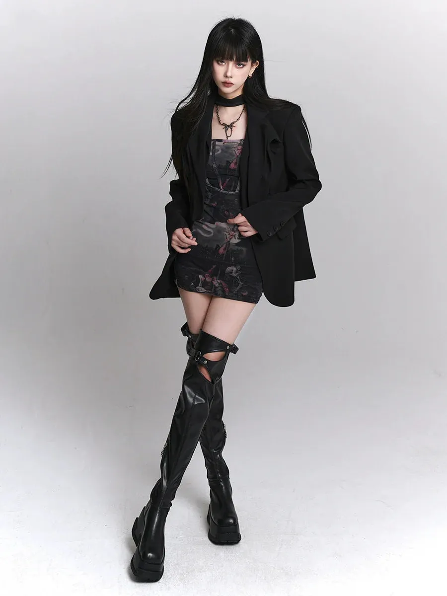 Girl Over Crossover Jacket Mode Ghost