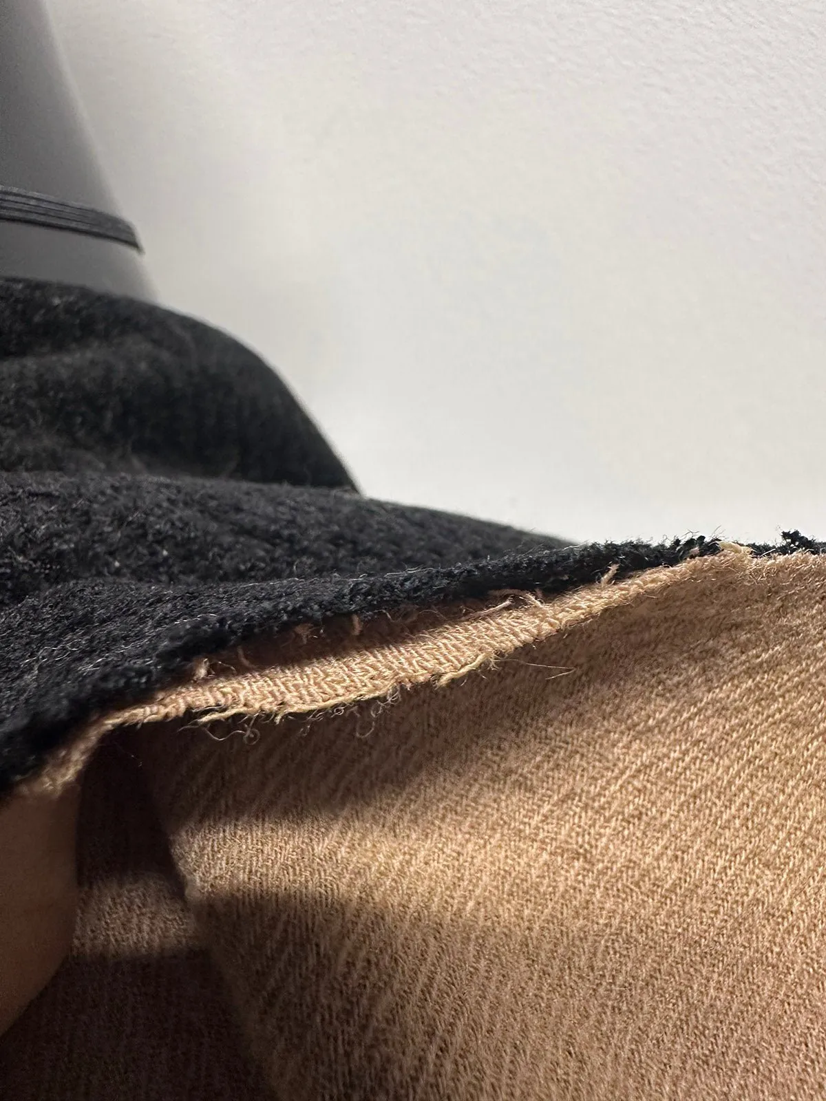 Italian Luxury Double Faced Velvet Wool Coating