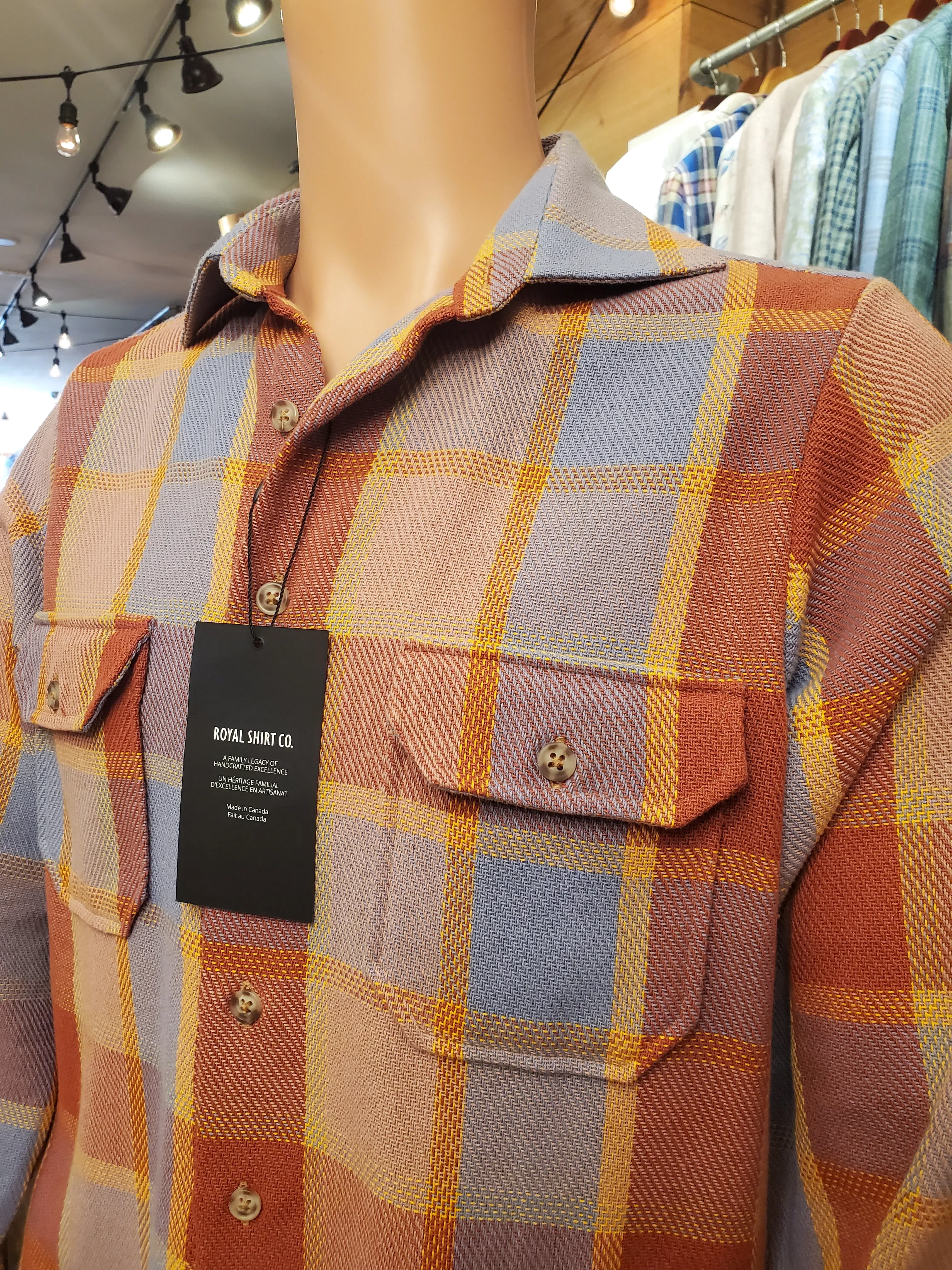 Long Sleeve Custom Novelty Twill Shirt