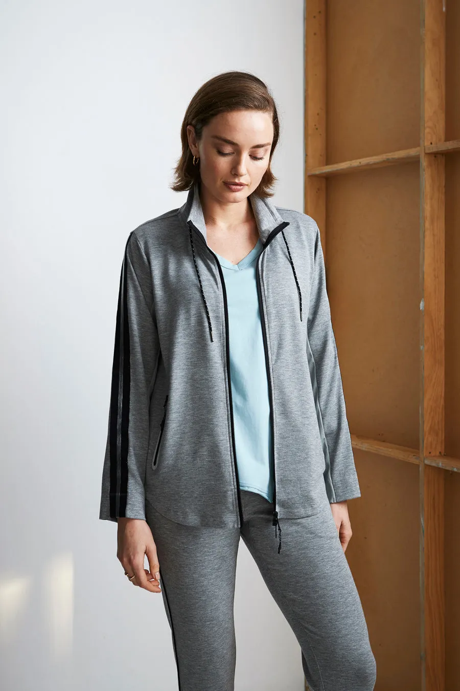 Park Jacket - Grey Marl