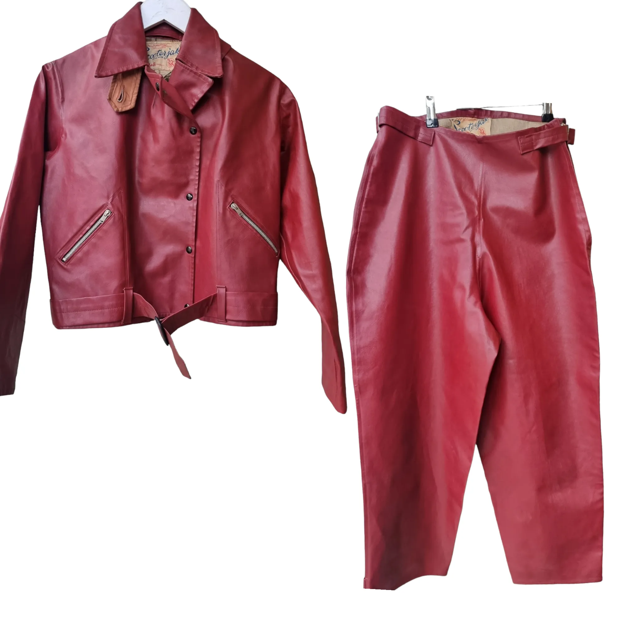 Rare Vintage 50s Belstaff Scooter Suit - S/M