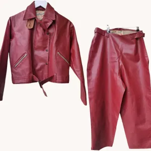 Rare Vintage 50s Belstaff Scooter Suit - S/M