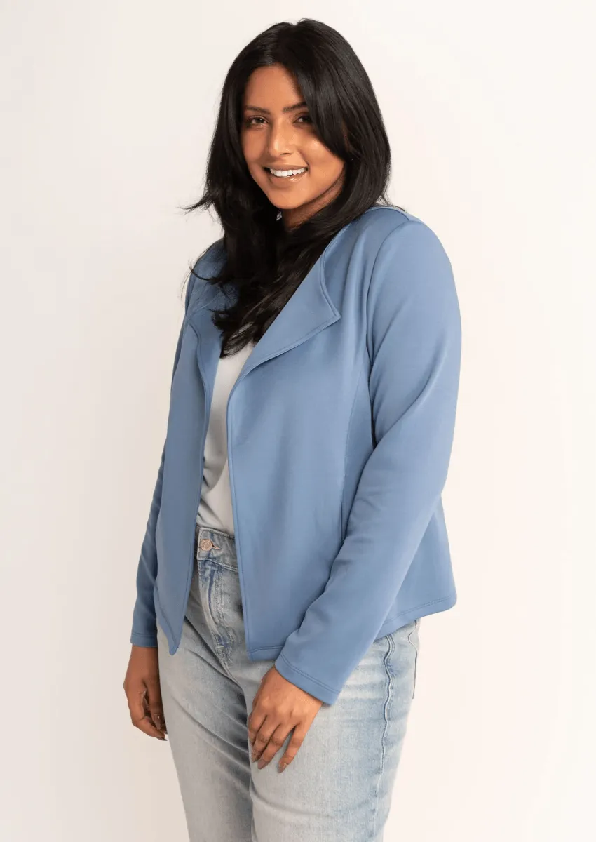 The Jardigan in Glacier Blue