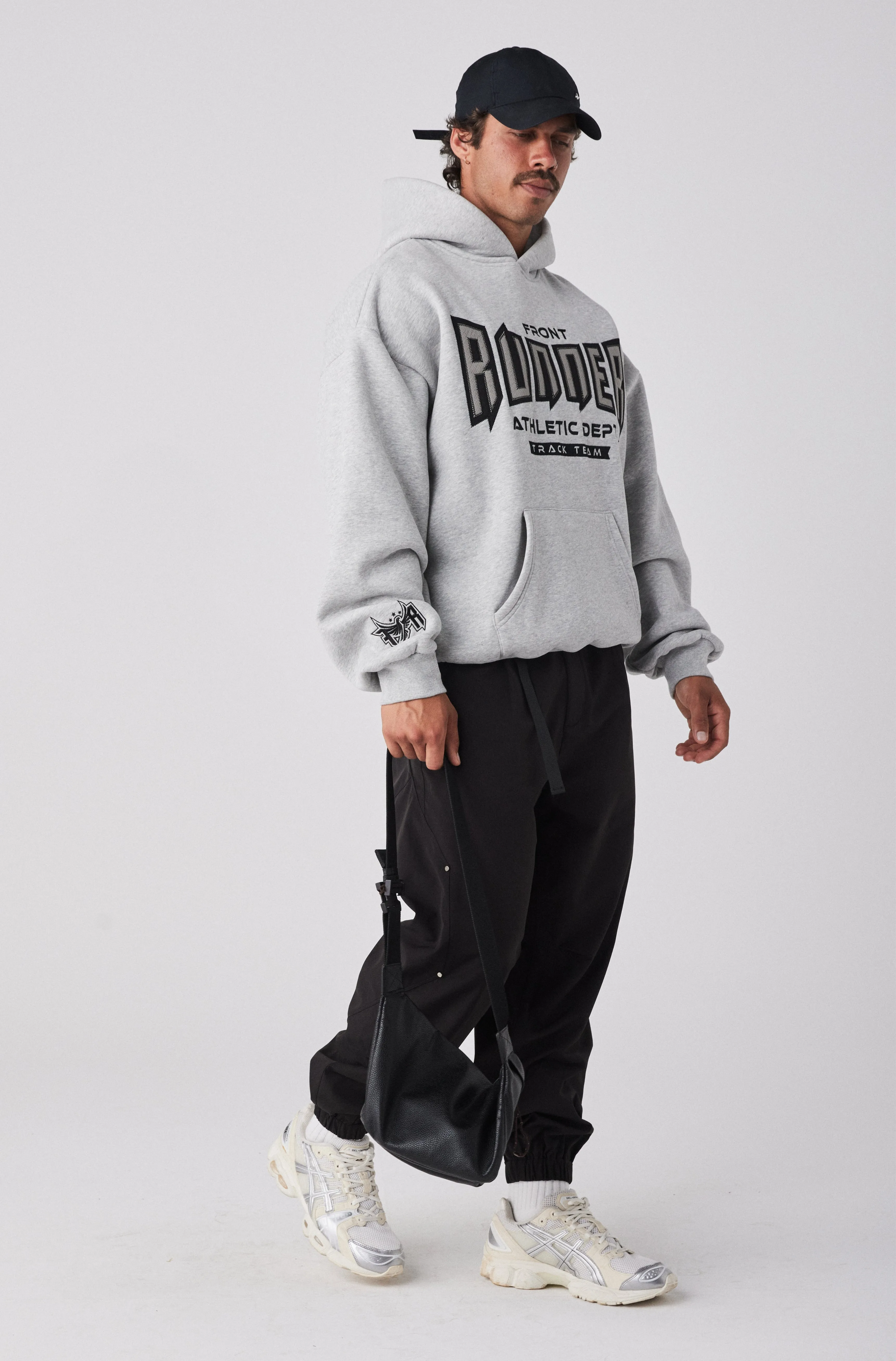 Viper Dept Hoodie - Grey Marle