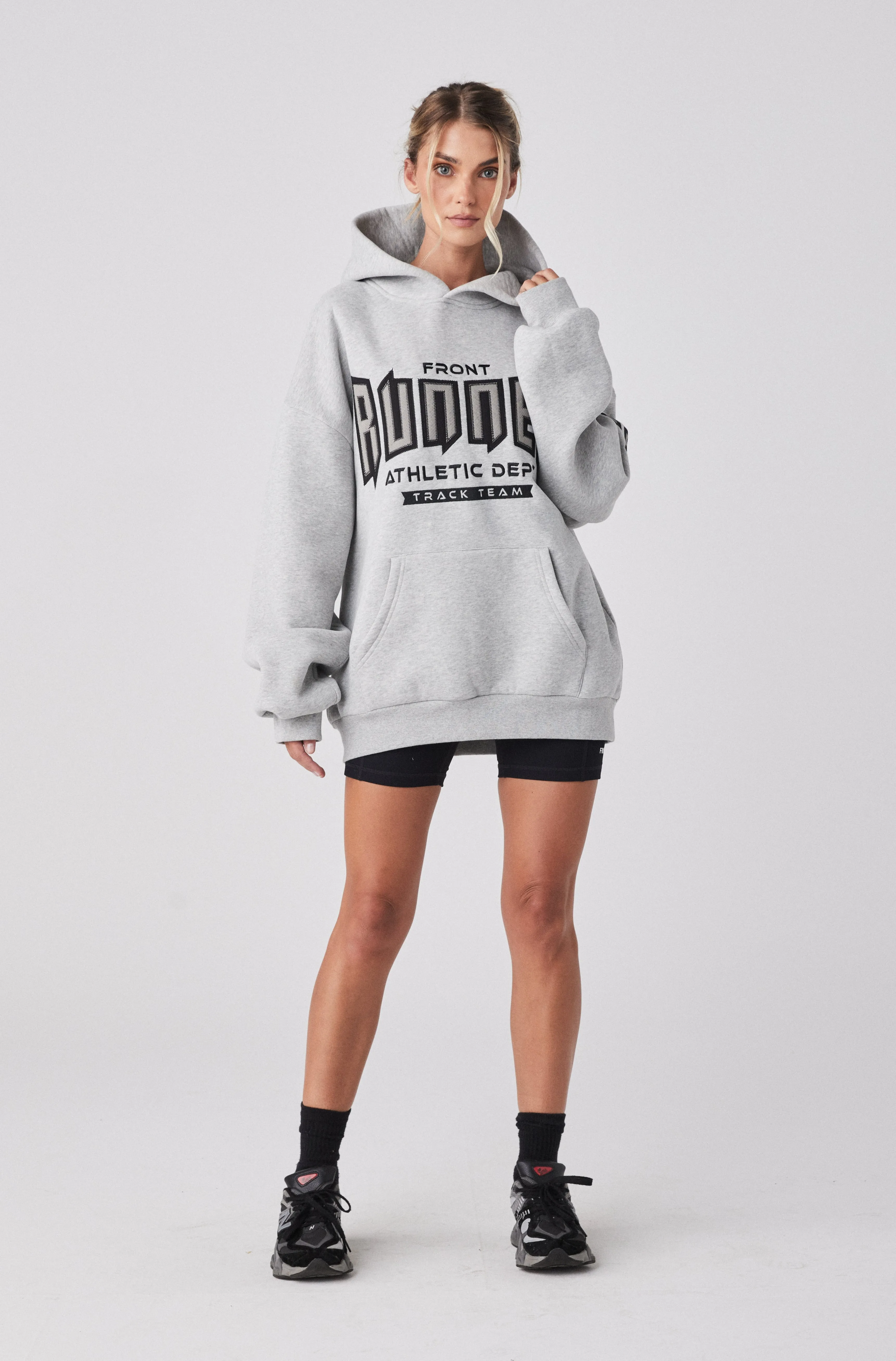 Viper Dept Hoodie - Grey Marle